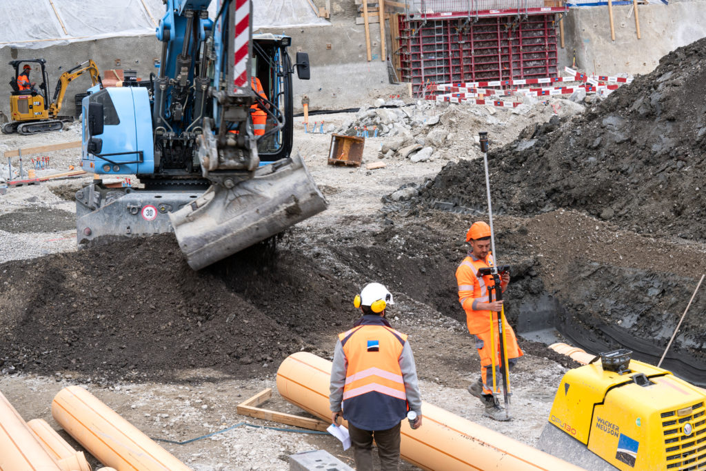 Construction îlot Gachoud revalorisation urbaine a Fribourg