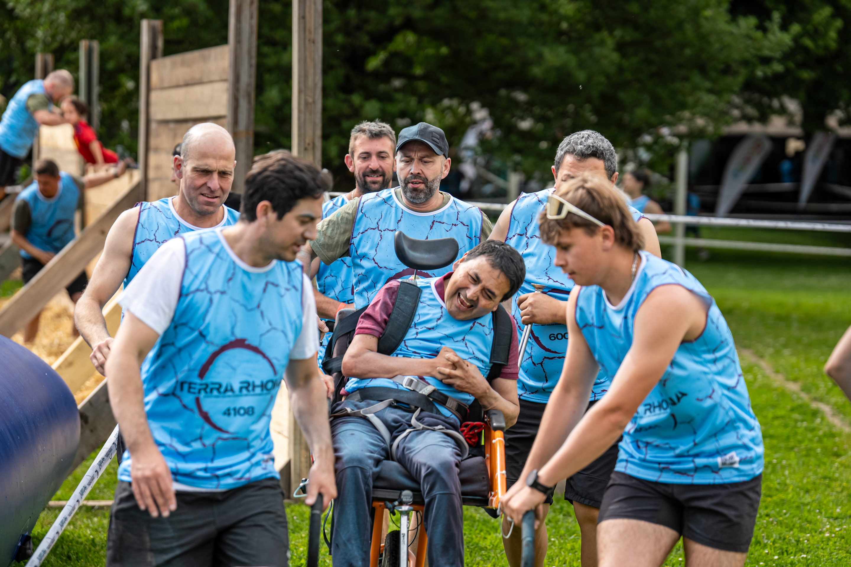 Terra Rhona edition 2024 course d'obstacle Chancy GE