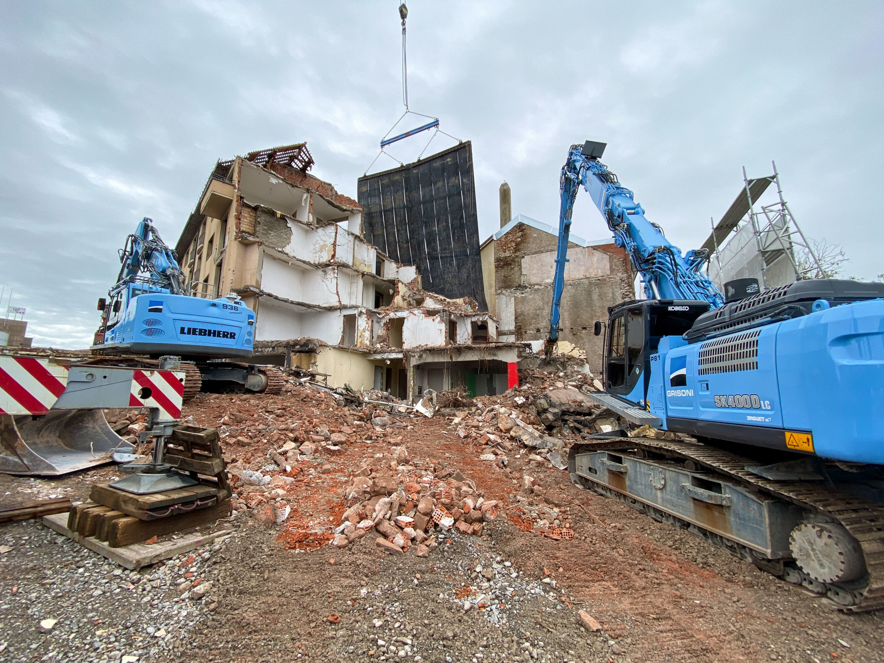 AXA - Demolition immeuble Bulle