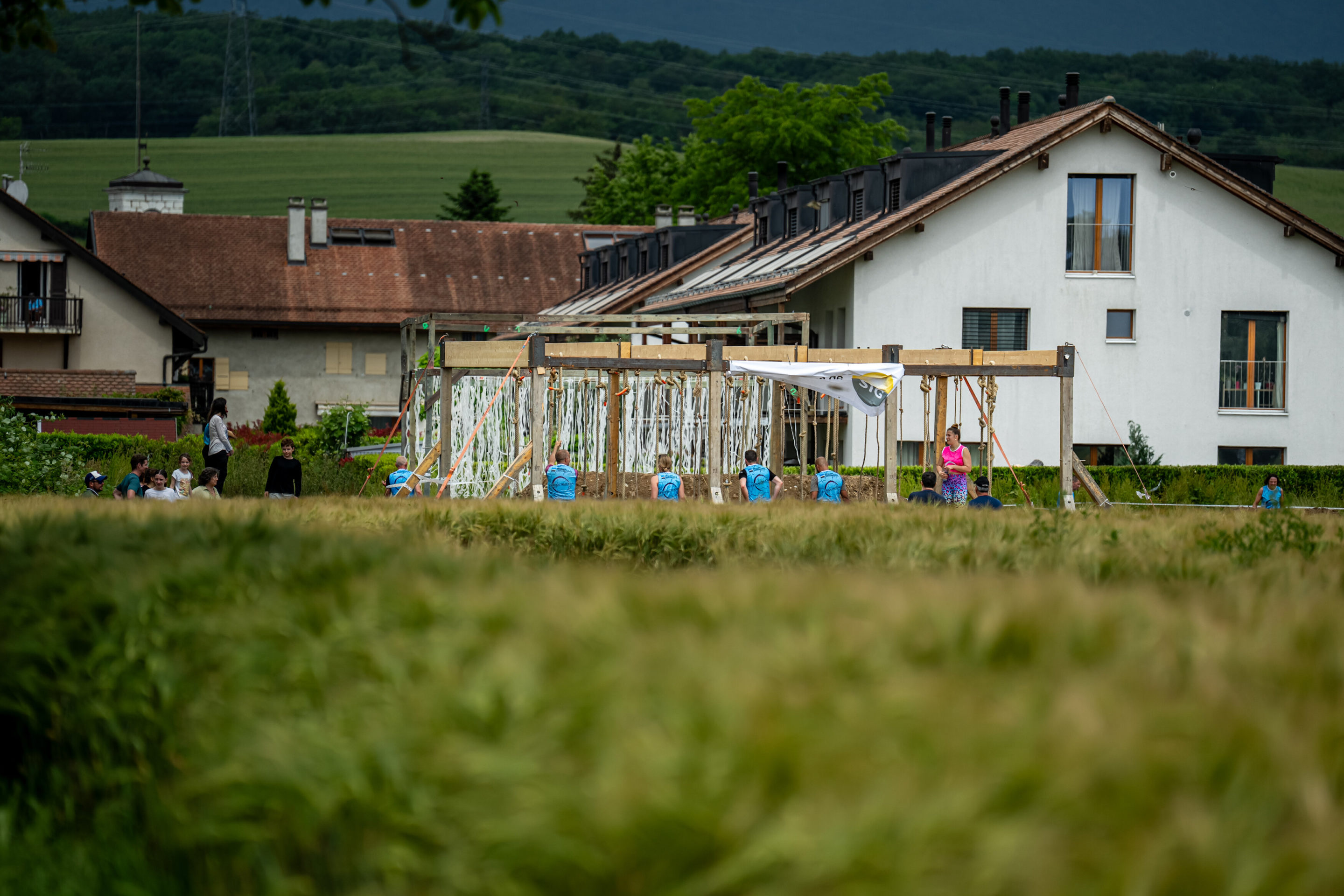 Terra Rhona edition 2024 course d'obstacle Chancy GE