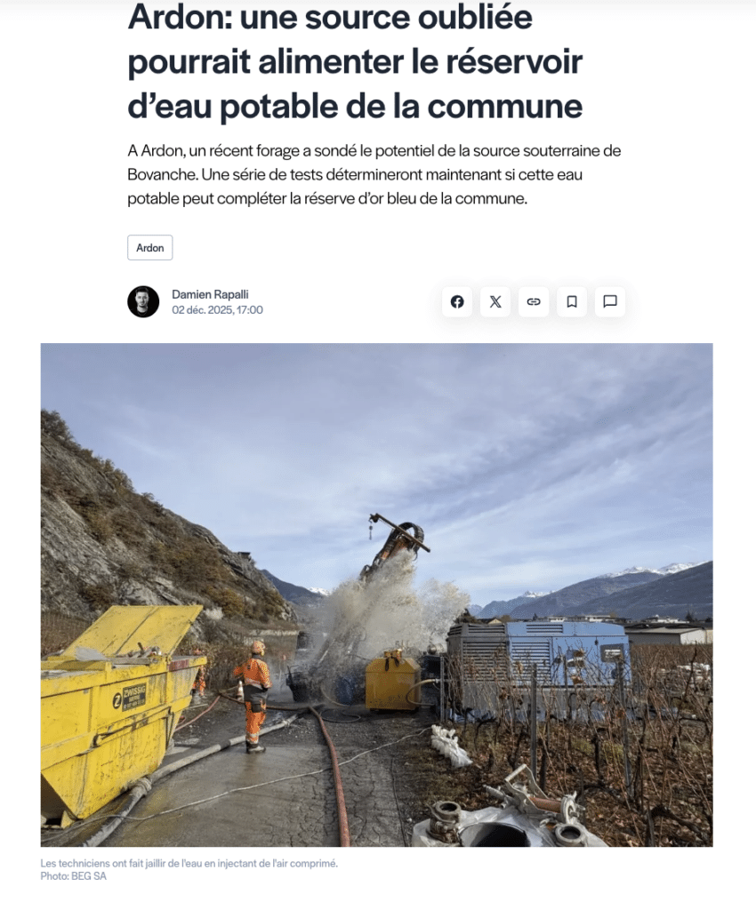 Groupe Grisoni_Le Nouvelliste_Ardon