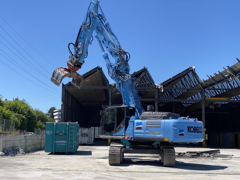 Groupe Grisoni - Démolition Taconnets 3 et 5 - TPF IMMO