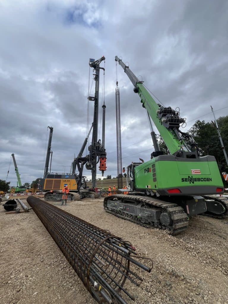 Groupe Grisoni - CFF - Travaux de remplacement du pont ferroviaire sur l'Arbogne entre Vaud et Fribourg